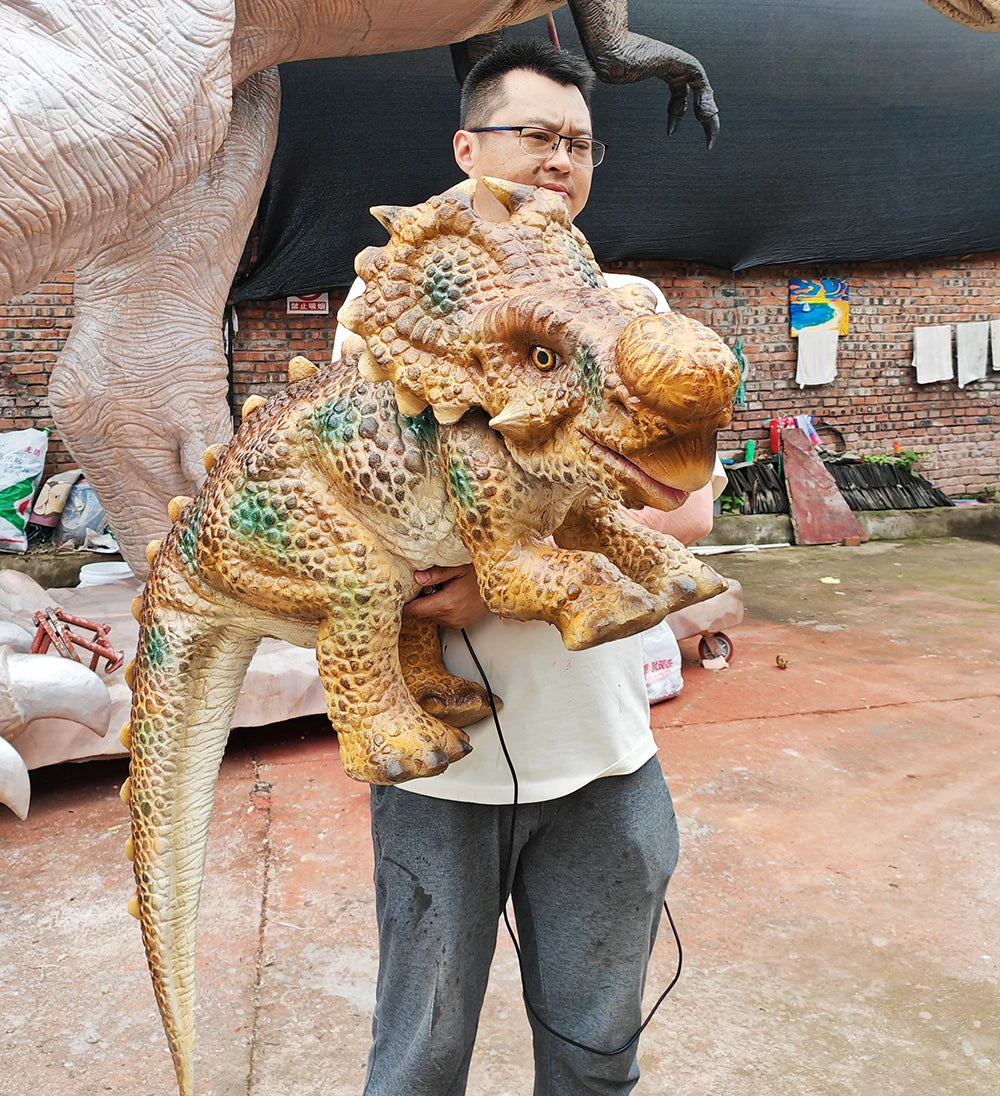 Silicone Animatronic Dinosaur Toy for Kids & Cosplay