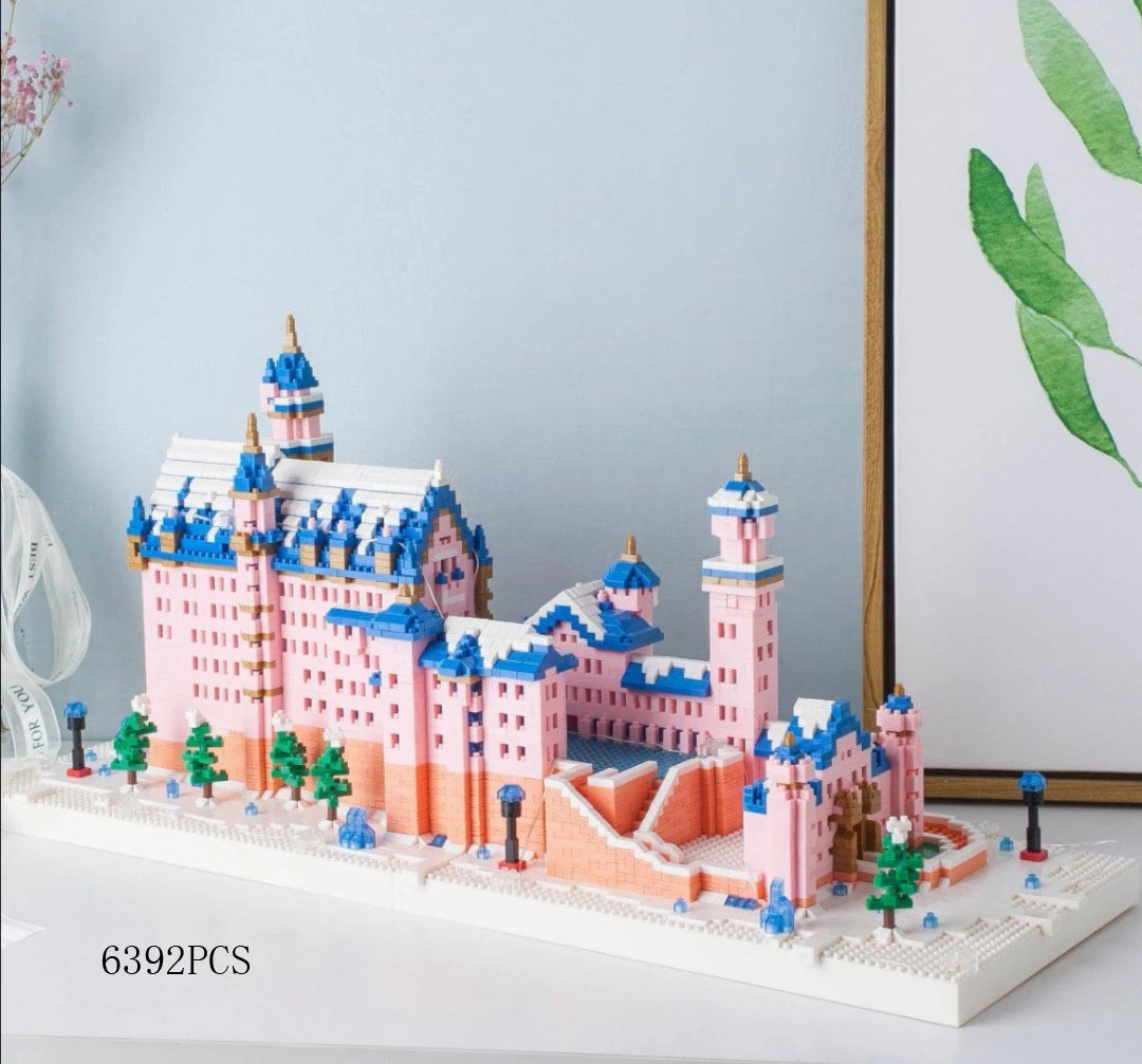 World Famous Architecture Building Block Stone Castles for Dragons that Roar!