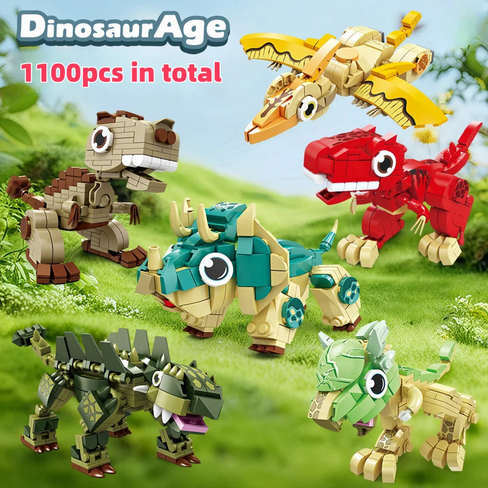 Mini Dinosaur Building Puzzle