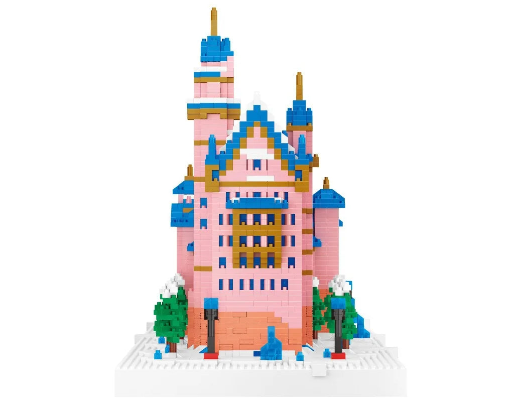 World Famous Architecture Building Block Stone Castles for Dragons that Roar!
